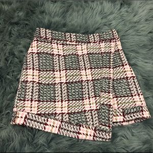 Forever 21 Plaid Mini Skirt